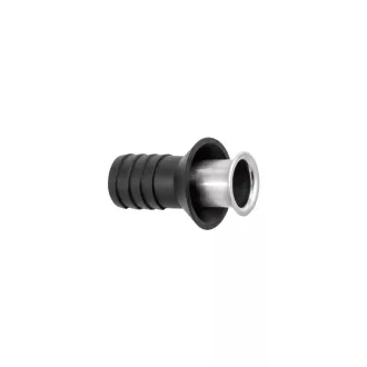 Odtokové potrubie inox s gumovou prípojkou 10 mm EVA