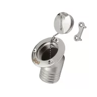 Plniace hrdlo palivovej nádrže 45° kov 38 mm EVA