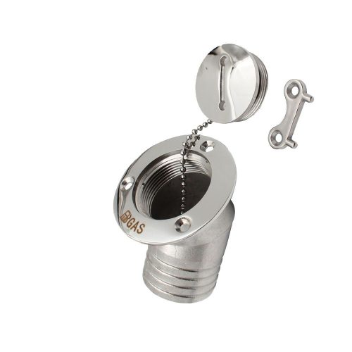 Plniace hrdlo na vodu 45° kov 38 mm EVA