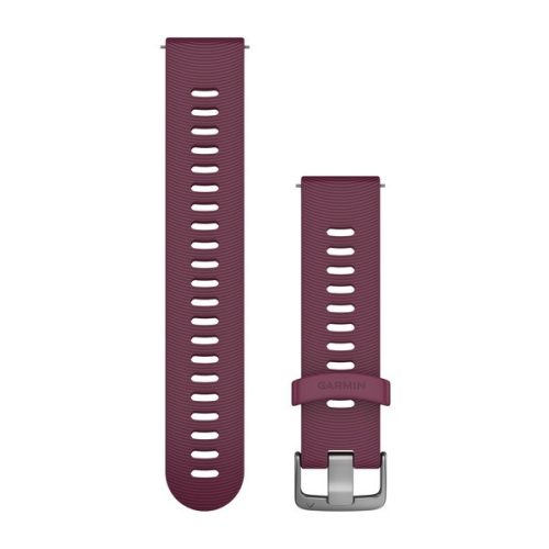 Remienok hodiniek Garmin 20 mm bobuľový silikón, spona z nehrdzavejúcej ocele (rýchloupínacia) pre Forerunner 245