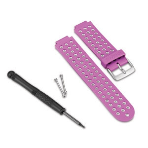 Remienok pre inteligentné hodinky Garmin Forerunner 220/620 fialový/biely