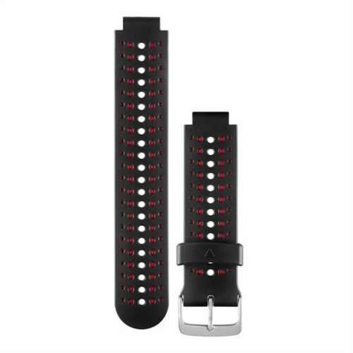 Remienok hodiniek Garmin Forerunner 235 Black / Red, Marsala Silikónový remienok pre inteligentné hodinky