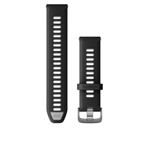 Remienok hodiniek Garmin 22 mm. Čierno-šedý (rýchloupínací) pre Forerunner 265