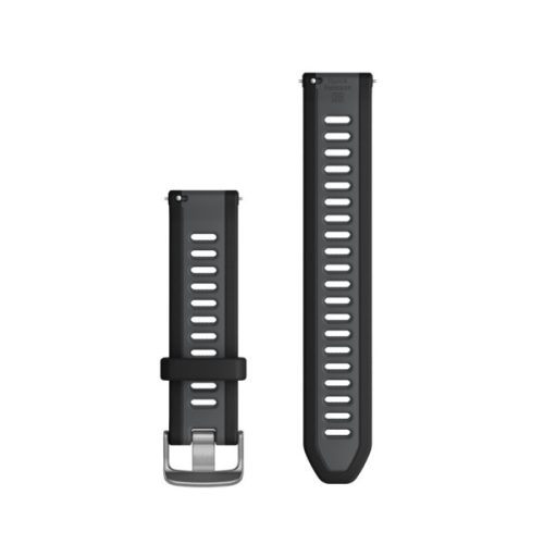 Remienok hodiniek Garmin 20 mm. Čierno-šedý (rýchloupínací) pre Forerunner 165