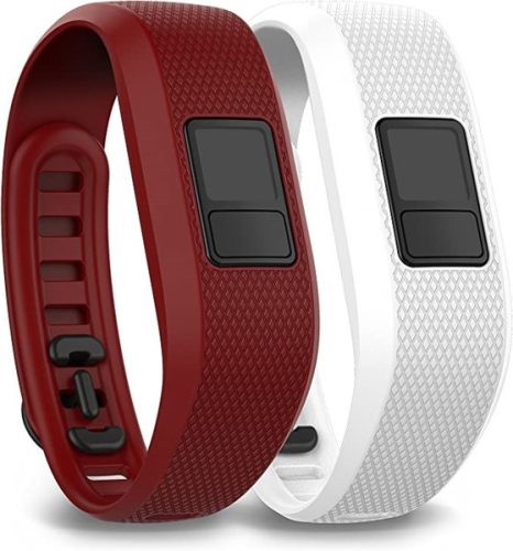 Remienok pre inteligentné hodinky Garmin Vívofit 3 Marsala/White