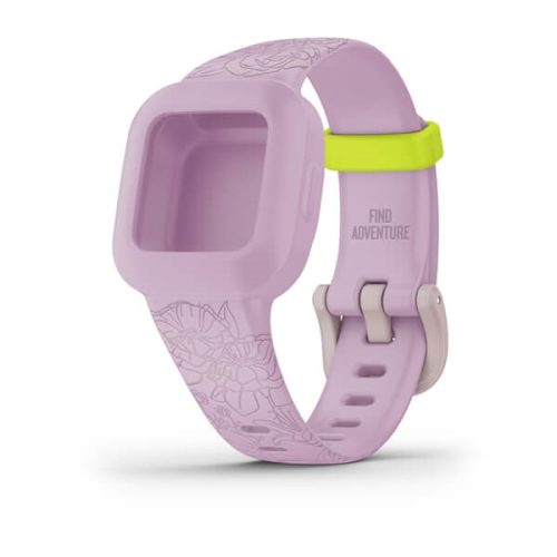 Remienok hodiniek Garmin vivofit JR3 Purple flower pre inteligentné hodinky