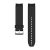 Remienok hodiniek Garmin 22 mm čierny silikónový, strieborná pracka (QuickFit) pre Approach S60