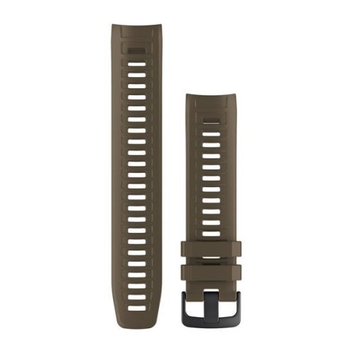 Remienok hodiniek Garmin Instinct coyote tan silikón, čierna pracka pre Smartwatch