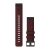 Remienok na hodinky Garmin 22 mm červený nylon, čierna pracka (QuickFit) pre Fenix 6