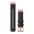 Remienok hodiniek Garmin 20 mm nylon čierny nylon, ružovo zlatá pracka (QuickFit) pre hodinky Fenix 6S