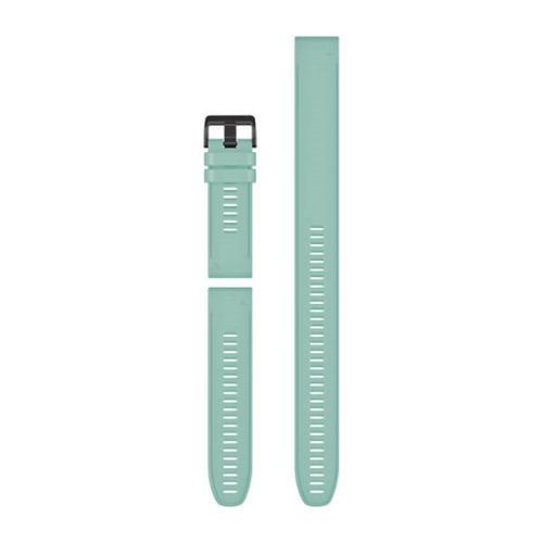 Remienok na hodinky Garmin 26 mm silikónová stuha, čierna pracka (QuickFit) Fenix 6X, 3 kusy, mätová