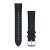 Remienok na hodinky Garmin 20 mm tmavomodrá koža, strieborná pracka (Quick Release) pre Vivomove 3 125-190 mm