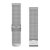 Remienok hodiniek Garmin 20 mm strieborný kovový, milánsky, strieborná pracka (rýchloupínací) pre Vivomove 3 125-197mm