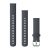Remienok Garmin 18 mm granitový modrý silikón, strieborná pracka (rýchloupínací) pre hodinky Vivomove 3S 195 mm