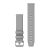 Remienok na hodinky Garmin 20 mm sivý silikónový, pracka z nehrdzavejúcej ocele (Quick Release) pre Approach S40