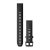 Remienok hodiniek Garmin 20 mm čierny silikónový, čierna pracka (QuickFit) pre Fenix 6S Large