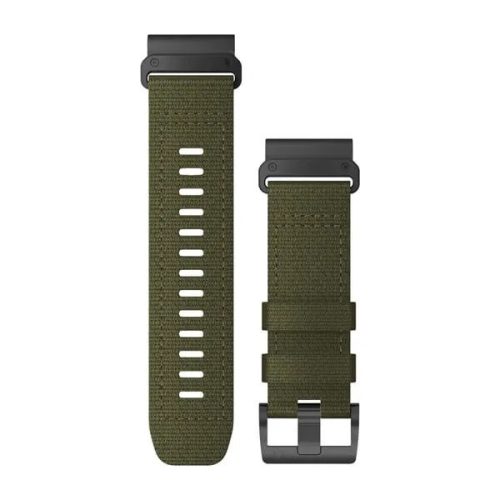 Remienok na hodinky Garmin 26 mm taktický Ranger Green nylon (QuickFit) pre inteligentné hodinky
