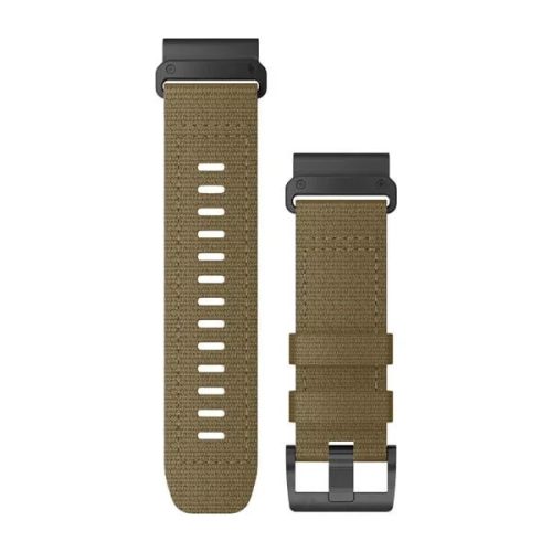 Remienok hodiniek Garmin 26 mm Tactical Coyote Tan nylon (QuickFit) pre inteligentné hodinky