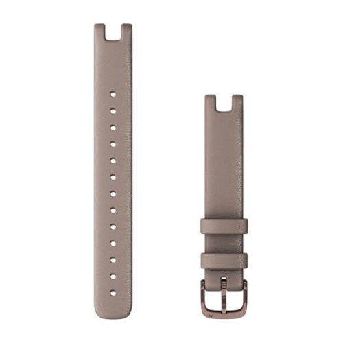 Remienok na hodinky Garmin Lily 14 mm paloma talianska koža, tmavá bronzová pracka pre Lily (110-175 mm)