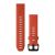 Remienok na hodinky Garmin 20 mm plameňovo červený silikónový (QuickFit) (Fenix 7S) pre inteligentné hodinky