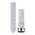 Remienok hodiniek Garmin 20 mm biely kameň silikón (QuickFit) (Fenix 7S) pre inteligentné hodinky