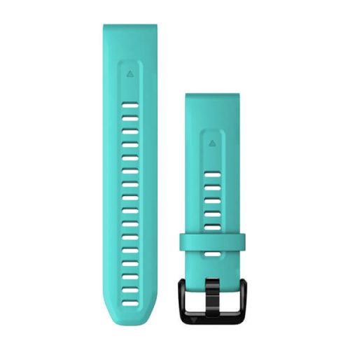 Remienok na hodinky Garmin 20 mm aqua silikón (QuickFit) (Fenix 7S) pre inteligentné hodinky