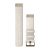 20 mm remienok hodiniek Garmin s krémovým nylonom a krémovou zlatou sponou (QuickFit) (Fenix 7S)
