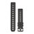 Remienok na hodinky Garmin 22 mm grafitový silikón (Instinct 2) pre inteligentné hodinky