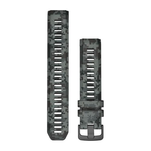 Remienok na hodinky Garmin 22 mm grafitový kamuflážový silikón (Instinct 2) pre inteligentné hodinky