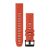 Remienok na hodinky Garmin 22 mm plameňovo červený silikónový (QuickFit) (Fenix 7) pre inteligentné hodinky