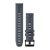 Remienok hodiniek Garmin 22 mm Granite Blue Silicone (QuickFit) (Fenix 7) pre inteligentné hodinky