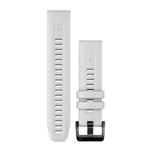 Remienok na hodinky Garmin 22 mm Carrera biely silikónový (QuickFit) pre inteligentné hodinky