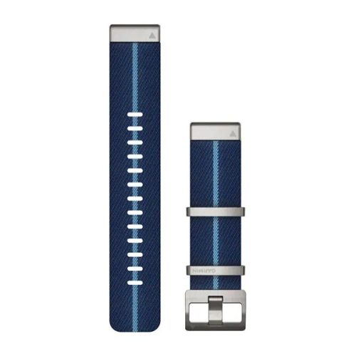 Remienok na hodinky Garmin 22 mm pruhovaná žakárová tkanina (QuickFit), MARQ (Gen 2) pre inteligentné hodinky