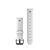 Remienok hodiniek Garmin Approach S70 20 mm biely silikónový pre inteligentné hodinky