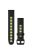 Remienok na hodinky Garmin 20 mm čierny/limetkový silikónový (QuickFit) pre inteligentné hodinky