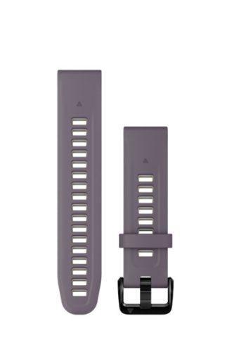 Remienok hodiniek Garmin 20 mm orchidea/svetlý pieskovec silikón (QuickFit) pre inteligentné hodinky