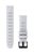 Remienok na hodinky Garmin 22 mm biely kameň silikón (QuickFit) pre inteligentné hodinky