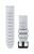 Remienok na hodinky Garmin 26 mm biely kameň silikón (QuickFit) pre inteligentné hodinky
