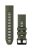 Garmin 26 mm machovo zelený/grafitový silikónový remienok (QuickFit) pre inteligentné hodinky
