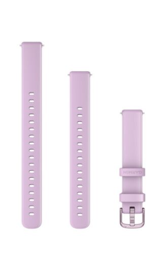 Remienok na hodinky Garmin Lily 2 14 mm silikónový, fialový (110-175 mm) pre inteligentné hodinky