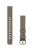 Remienok na hodinky Garmin Lily 2 14 mm nylon, káva, krémovo zlatá pracka (110-175 mm) pre inteligentné hodinky