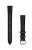Remienok Garmin Lily 2 14 mm kožený, čierny, s krémovo zlatou prackou (110-175 mm) pre inteligentné hodinky