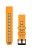 Remienok na hodinky Garmin 22 mm oranžový/grafitový silikónový (QuickFit) pre inteligentné hodinky