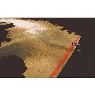 Vysielač Lowrance StructureScan 3D s čiernou skrinkou