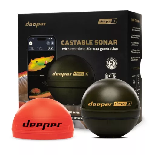 Hlbší CHIRP + 2 rybársky vyhľadávač 