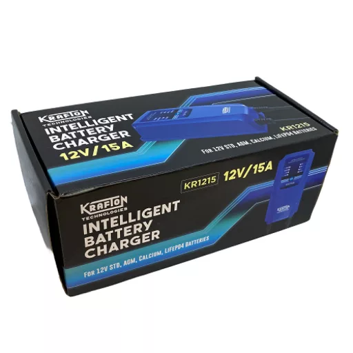 Nabíjačka batérií Krafton 12V/15A automatická FRX