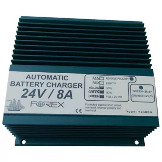Nabíjačka batérií 24V - 8A automatická FRX
