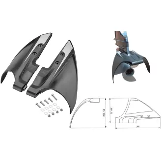 Stabilizátor a ochranný kryt vrtule v jednom pre 40-250 hp