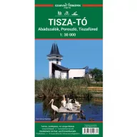 Kniha, turistická mapa jazera Tisa
