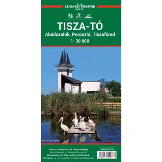 Kniha, turistická mapa jazera Tisa